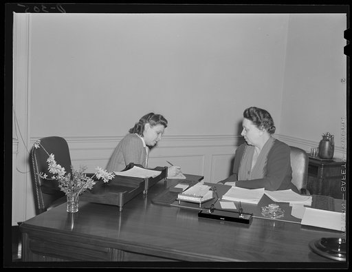 Miss Harriet Elliott, associate administrator of the Office of Price Administrationn (OPA), Office of Emergency Management (OEM), in charge of the Consumer Division