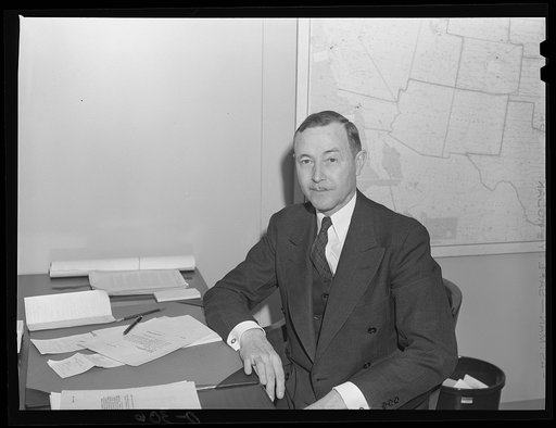 M.J. Kane, assistant director, Training within Industry. Training Engineer, American Telephone and Telegraph, New York (still)