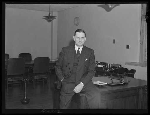 Robert L. Mehornay, chief, Defense Contract Service, Production Division. President of North-Mehornay Furniture Company, Kansas City, Missouri