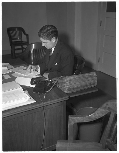 Blackwell Smith, assistant director of priorities in charge of policy