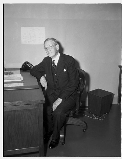 E.A. Brand, consultant, leather unit, Production Division