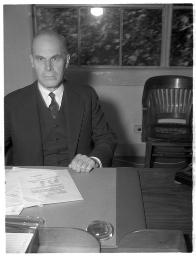 C.W. Kellogg, chief consultant, heat light and power unit, Materials Branch, Production Division