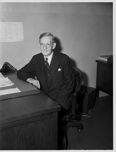 E.A. Brand, consultant, leather unit, Production Division