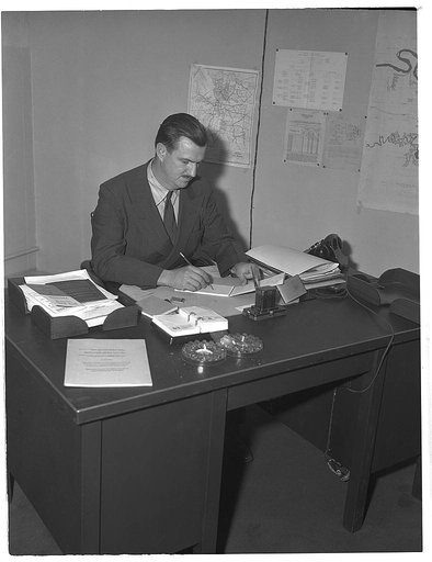 Robert H. Ridgway, consultant for scrap iron and steel, Materials Branch, Production Division