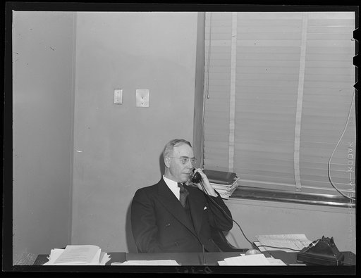 George Livingston, chief of Food Supply Section, Agricultural Division