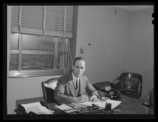 John Cassels, executive assistant to Commissioner Elliott, Consumer Division, National Defense Price Commission. Former association: director, Institute for Consumer Education, Stephens College; Assistant Professor of Economics at Harvard University and the University of Alberta; author