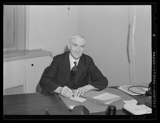 D.S. Kimball, chairman of the Tools and Equipment Group, Division of Priorities, Office of Production Management (OPM). Office for Emergency Management (OEM)