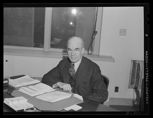 Dr. E.M. Hopkins, chairman of Minerals and Metals Group, Office of Production Management (OPM)