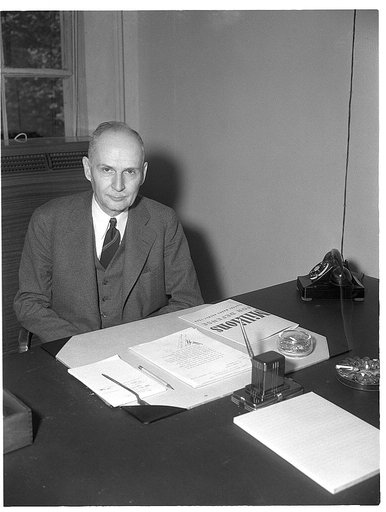 Robert L. Hallett, Consultant on Tin, Metals and Minerals Section, Office of Production Management (OPM). Chief Chemist of National Lead Company
