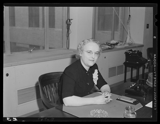 Mrs. Pauline Baker Chambers, Senior Counselor Nurse, Office of Production Management (OPM). Graduate Emergency Hospital, Post-Graduate Saint Elizabeth's Hospital, Washington, D.C., Post-Graduate American Hospital, Paris, France