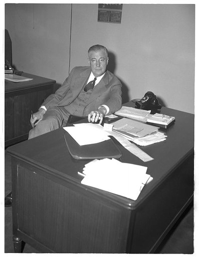 W.A. Hauck, Consultant, Steel Unit Division, Office of Production Management (OPM). Formerly assistant comptroller, Bethlehem Steel (Pennsylvania), and Assistant to the President of the Luken Steel Company (Pennsylvania)