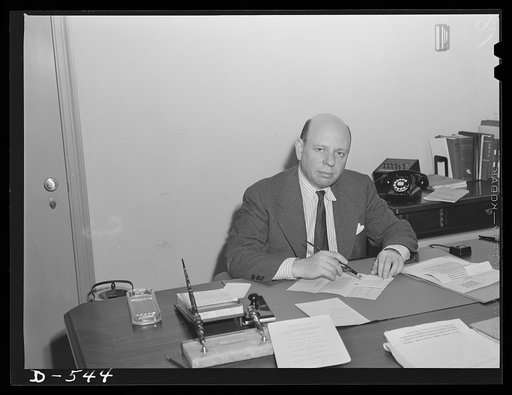 Herbert Emmerich, Secretary of Office of Production Management (OPM). Formerly Associate Director, Public Administration Clearing House