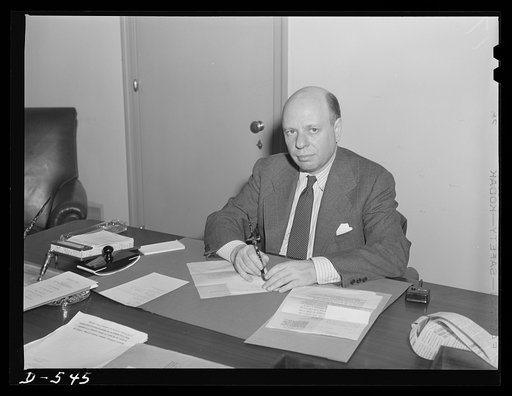 Herbert Emmerich, Secretary of Office of Production Management (OPM). Formerly Associate Director, Public Administration Clearing House