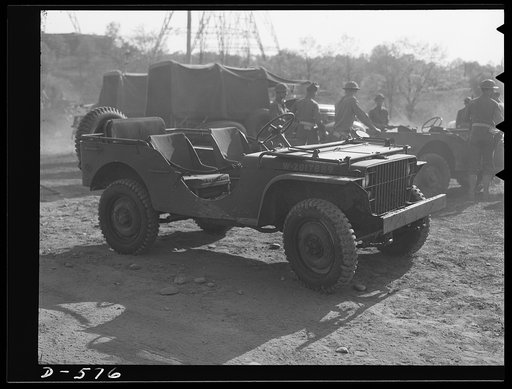 New 1/4-ton "Bantam" truck at Fort Myer, Virginia