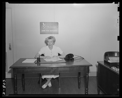 Miss Edith L. Christenson. Field representative, Consumer Division, Office of Price Administration (OPA)