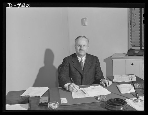 H.K. McCook. Staf member, General Products Group, Division of Priorities, Office of Production Management (OPM)