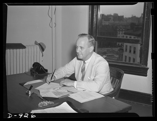 L.J. Martin. Head of the Inventory Control in the Minerals and Metals Group, Office of Production Management (OPM)