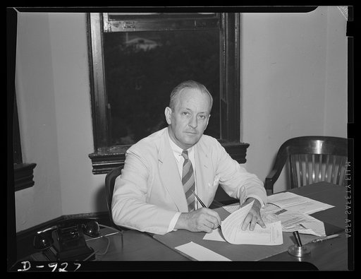 L.J. Martin. Head of the Inventory Control in the Minerals and Metals Group, Office of Production Management (OPM)