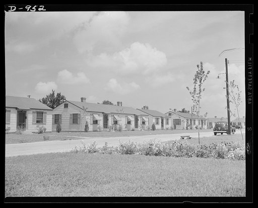 Defense housing. Hale Homes, Portsmouth, Virginia. A 300-unit project to house civilian workers employed at the Norfolk Navy Yard. These homes, constructed at a cost of $1,114,748 by the USHA (U.S. Housing Authority) through the local housing authority, are permanent construction and are expected to