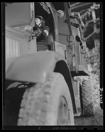 The air raid protective services. One of the vital cogs in the civilian defense machine is the volunteer driver, whose duties include transportation of personnel and materials wherever they are needed