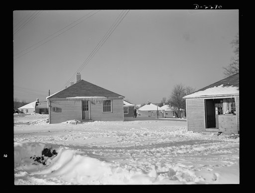 Bantam, Connecticut. War workers' homes. The war has brought approximately a thirty-three percent increase in housing facilities in Bantam--an eighty-unit federally financed housing project about five minutes from the Warren McArthur factory. The first forty units--two to a house, were occupied in e
