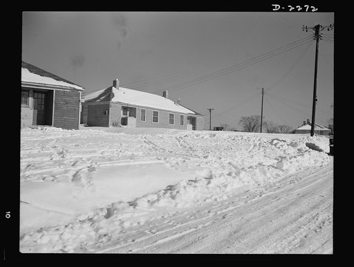 Bantam, Connecticut. The war has brought approximately a thirty-three percent increase in housing facilities in Bantam--an eighty-unit federally financed housing project about five minutes from the Warren McArthur factory. The first forty units--two to a house, were occupied in early January 4, 1942