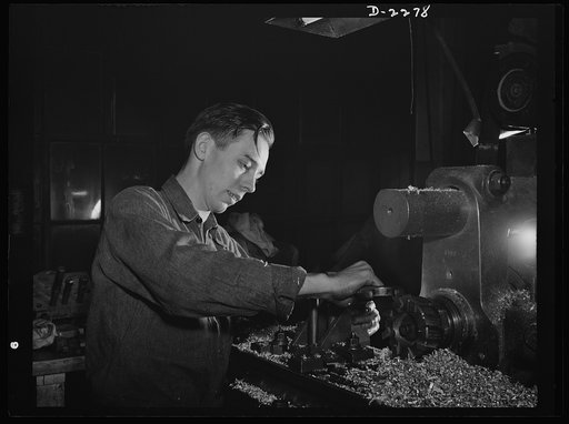 Bantam, Connecticut. Ernest Gervais came to Bantam from Plainfield, Connecticut, a little town just outside New London. He operates a shaving machine at the Warren McArthur plant, while his younger brother runs a buffer. Two aunts, Alice and Regine Langevin, are upholsterers at the plant, while Regi