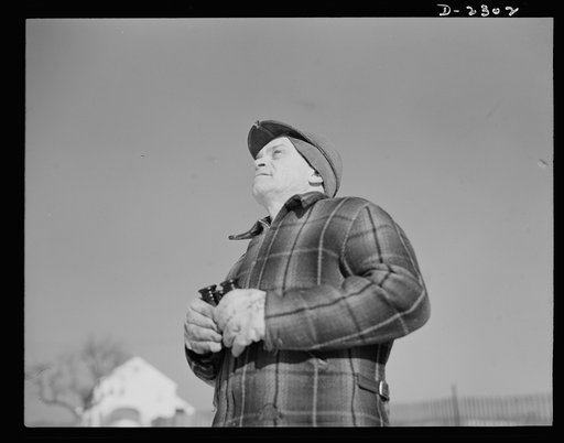 Bantam, Connecticut. The Bantam airplane observation post is on a hill in the northern part of town, an old shack moved there from the property of Bernard C. Roeberg, real estate man and principal of Bantam School. Insulation of the walls and other work on the interior was not yet completed when thi
