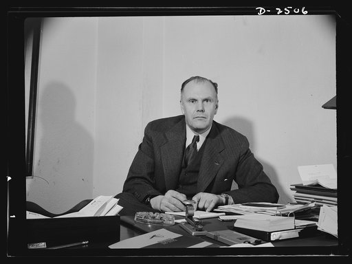 Earle Johnson, executive officer, Civil Air Patrol