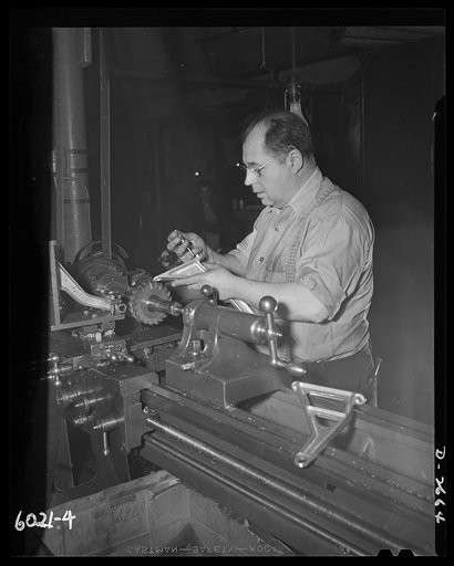 Conversion. Frying pans to aircraft parts. From egg poachers and frying pans to caps, struts, flap hinges and other small parts for America's air force; from a dozen employees to forty; that's the story of this small Eastern factory whose defense subcontracts have enabled it to convert rapidly from 