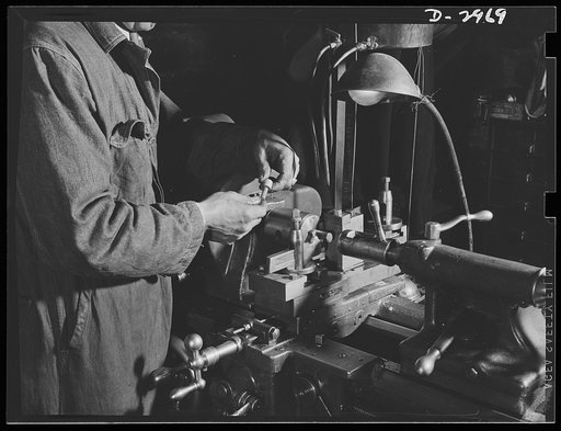 Subcontracting (Wilbarger and Sons). A time limit of seven days was set for turning out of 180 of these pins for the Navy, later extended to ten days. Wilbarger and Sons, Harrisonburg, Virginia, put in a day and a half designing and preparing a special jig; in another day and a half they had finishe