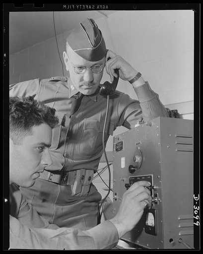 Fort Story coast defense. Soldiers at Fort Story, Virginia, maintain close contact with headquarters and the field