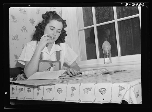 A pre-marketing "must": prepare your shopping list by comparing "best buys" appearing in the newspapers. You'll save a surprising amount this way, and those extra nickels and dimes can be invested in other household essentials or in defense stamps