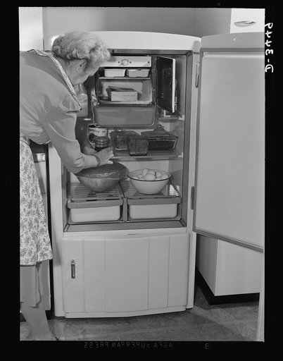 You'll probably find new friends during this war, but you may not find a new refrigerator, so keep yours in good condition. To assure best results, arrange food properly, meat and milk closest to freezing unit. Don't overcrowd, as this prevents circulation of air