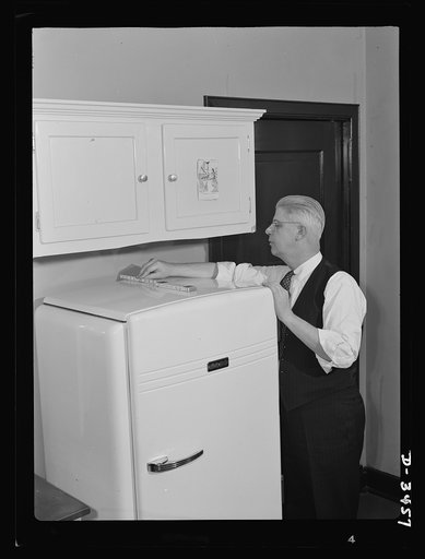 If your refrigerator is a separate unit, see that there is a two-and-a-half-inch clearance between it and the wall behind and at least a seven-inch clearance above