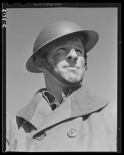 Fort Story coast defense. One of Uncle Sam's men on duty at Fort Story, Virginia
