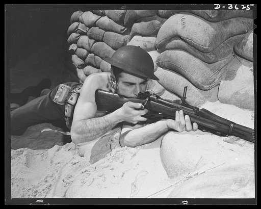 Fort Story coast defense. He's ready to defend America's shroes. It's our job to give him an endless supply of weapons for that defense