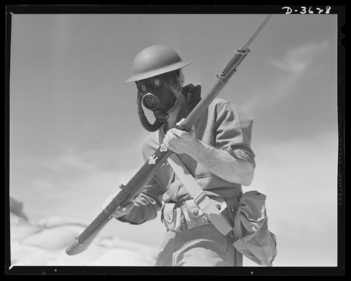 Fort Story coast defense. It's his job to fight, ours to keep him supplied with the weapons of war