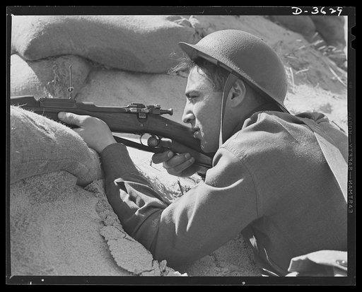 Fort Story coast defense. It's his job to fight, ours to keep him supplied with the weapons of war