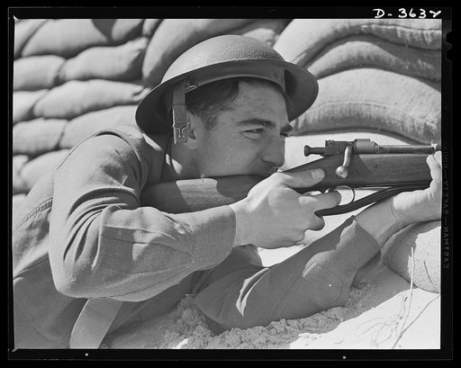 Fort Story coast defense. It's his job to fight, ours to keep him supplied with the weapons of war