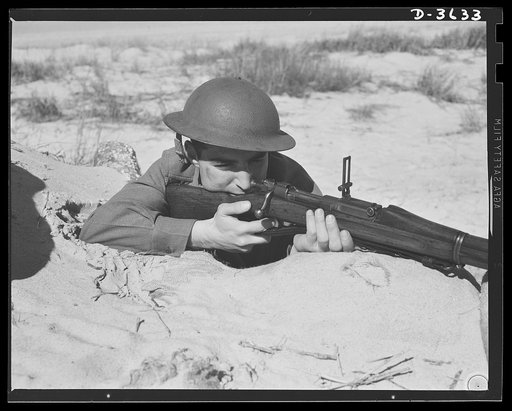 Fort Story coast defense. It's his job to fight, ours to keep him supplied with the weapons of war