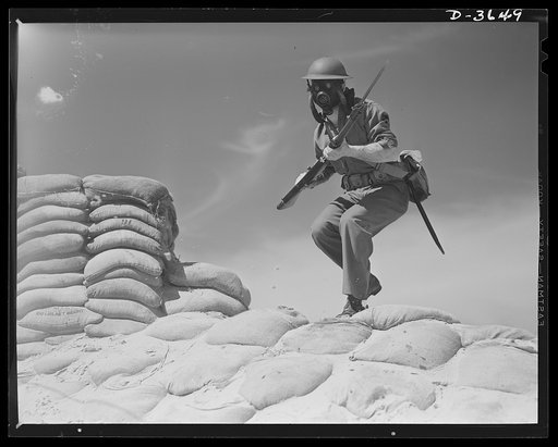 Fort Story coast defense. It's his job to defend America. It's ours to ensure that defense by a constant supply of guns, ships, tanks and ammunition