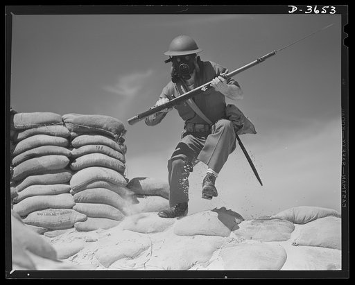 Fort Story coast defense. It's his job to defend America. It's ours to ensure that defense by a constant supply of guns, ships, tanks and ammunition