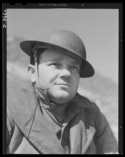 Fort Story coast defense. One of Uncle Sam's fighting men on duty at Fort Story, Virginia