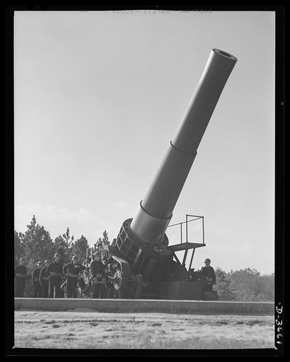 Fort Story coast defense. Men and guns to blow the face off the Axis. America's fighting forces require increased ammunition producton to achieve maximum stregnth