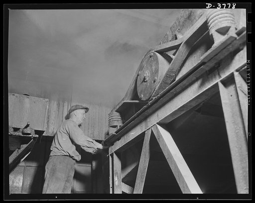 Rubber reclamation. Rubber from old tires. Salvaged rubber, in the form of small pieces, passes over dewatering screens after it leaves the wash tanks. The pieces are secured by dissolving the fabric from gold casings cut into small sections after renewal of bead portions. The process, known as the 