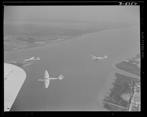 Parris Island. Marine Corps gliders. Leave it to the Marines to make the best of all the new fighting tools. Gyrene glider pilots in training at Page Field, Parris Island, South Carolina take a six-week course during which each student must complete 1000 successful takeoffs and landings. The plane i