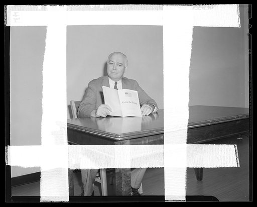 Ray H. Haun, Southern Supervisor, General Salvage Section, Conservation Division, War Production Board