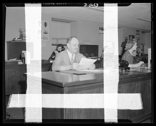Douglas Hartshorne, Head, Educational Unit, General Salvage Section, Conservation Division, War Production Board (WPB)