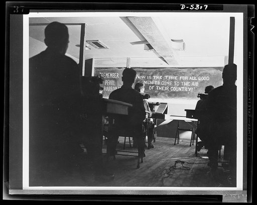 Forty-two keys to victory. An old typing exercise assumes new importance as thousands of soldiers in camps all over the nation acquire mastery of those forty-two keys. The business of keeping the records of the armed forces must run smoothly and one typewriter can mean more than a couple of hundred 